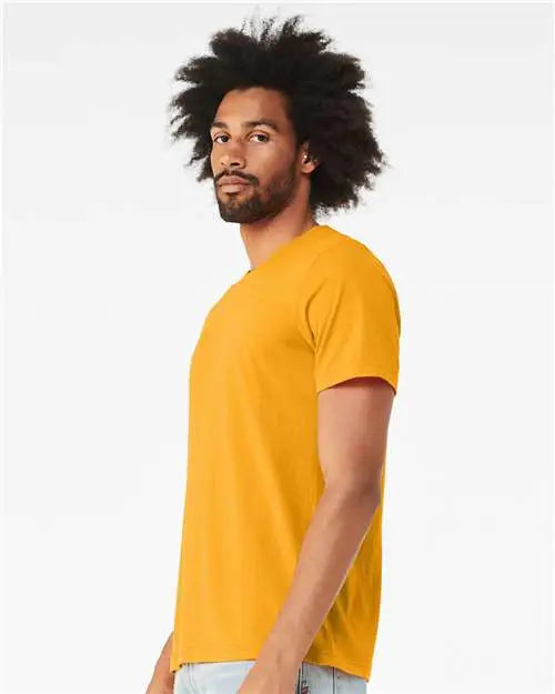 Bella + Canvas 3001cvc Cvc Jersey Tee - Heather Gold