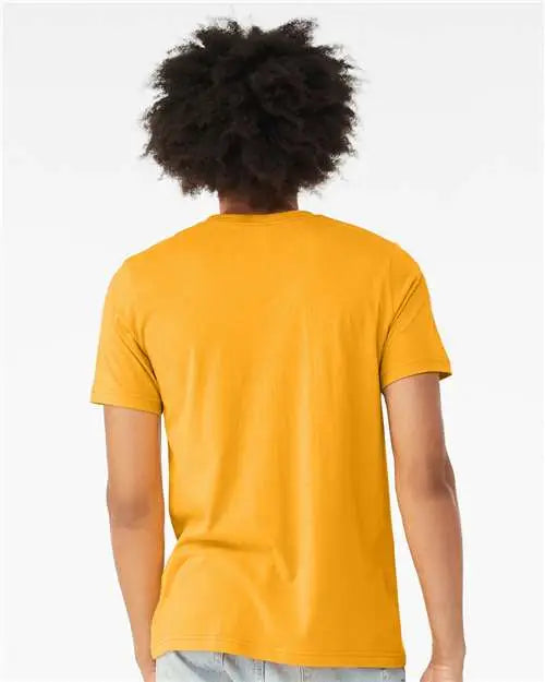 Bella + Canvas 3001cvc Cvc Jersey Tee - Heather Gold