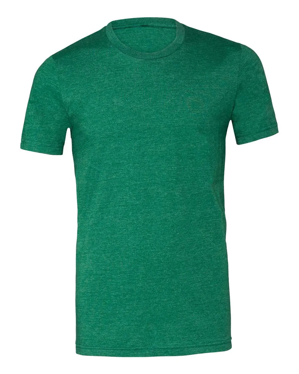 Bella + Canvas 3001cvc Cvc Jersey Tee - Heather Grass Green - Forest Gray / Xs