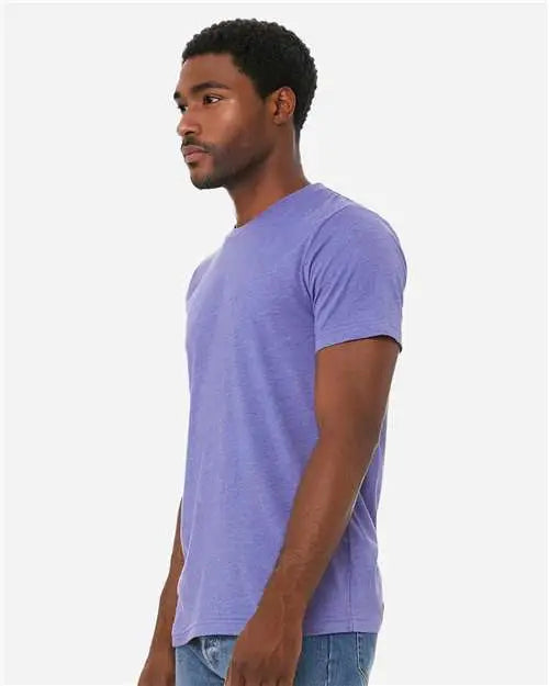 Bella + Canvas 3001cvc Cvc Jersey Tee - Heather Lapis