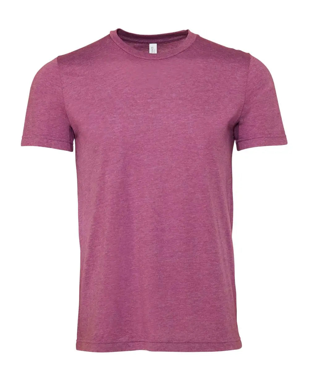 Bella + Canvas 3001cvc Cvc Jersey Tee - Heather Magenta - Fuchsia / Xs