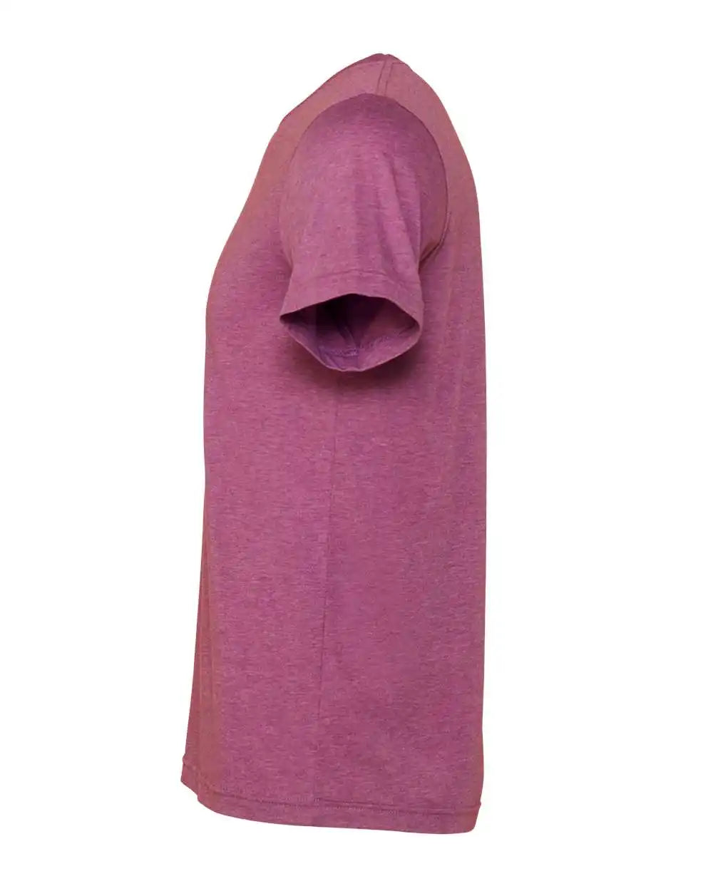 Bella + Canvas 3001cvc Cvc Jersey Tee - Heather Magenta