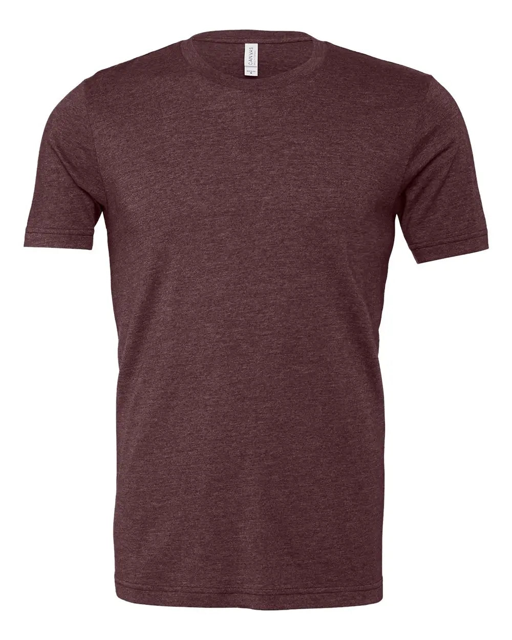 Bella + Canvas 3001cvc Cvc Jersey Tee - Heather Maroon