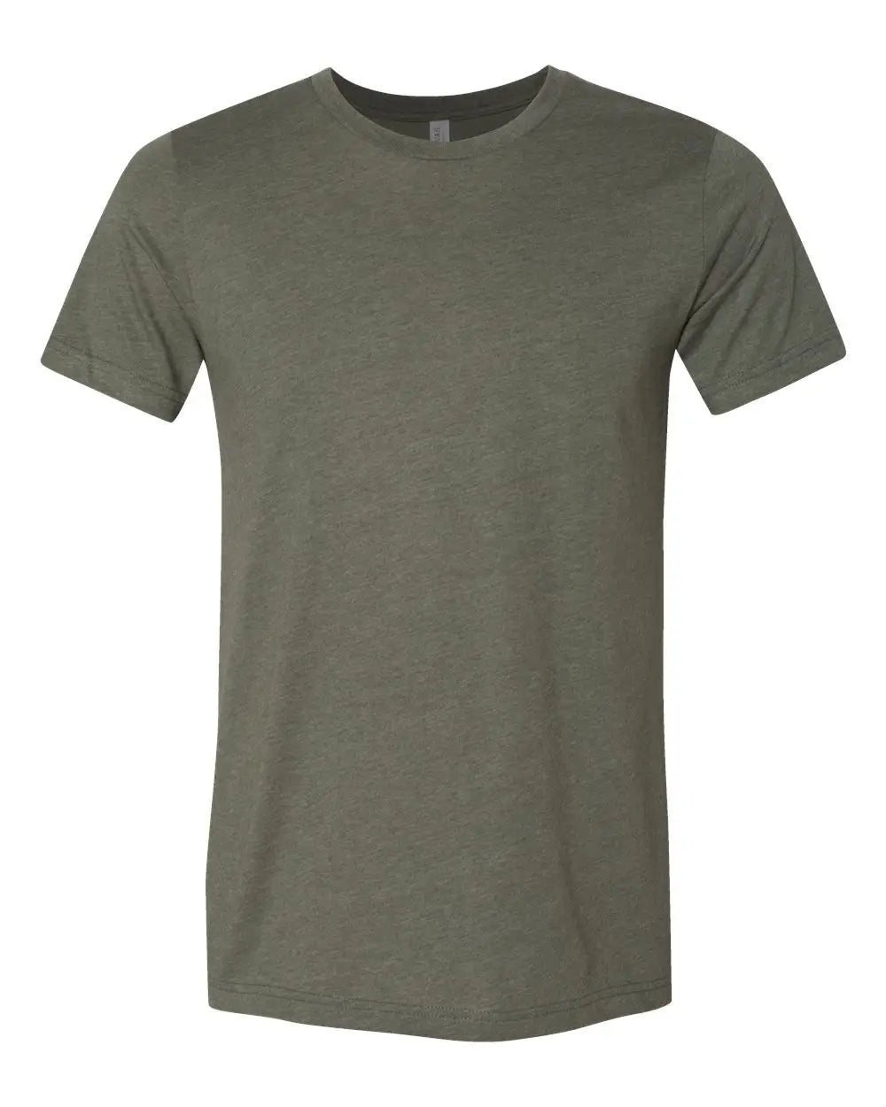 Bella + Canvas 3001cvc Cvc Jersey Tee - Heather Military Green - Olive / Xs