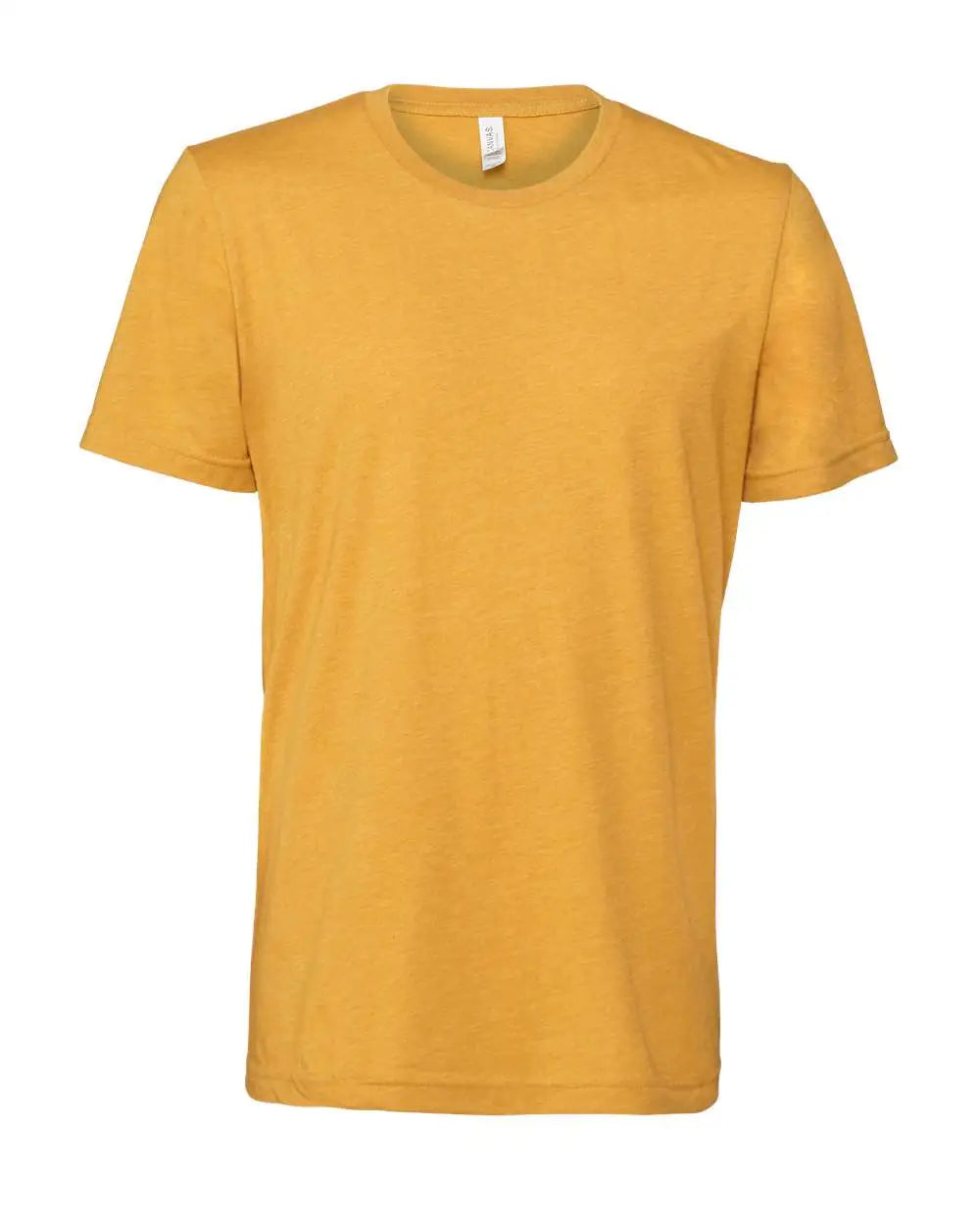 Bella + Canvas 3001cvc Cvc Jersey Tee - Heather Mustard - Gold / Xs