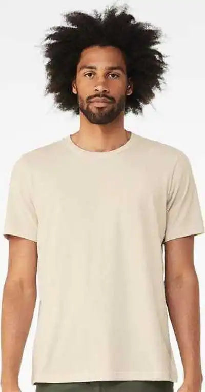 Bella + Canvas 3001cvc Cvc Jersey Tee Heather Oatmeal