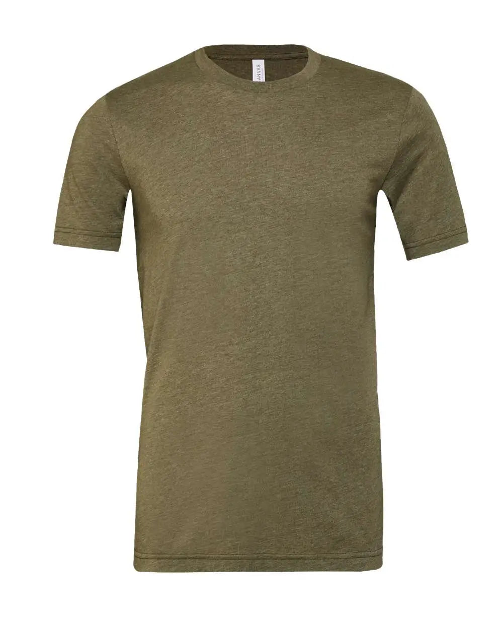 Bella + Canvas 3001cvc Cvc Jersey Tee - Heather Olive - Xs