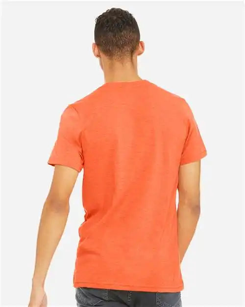 Bella + Canvas 3001cvc Cvc Jersey Tee - Heather Orange