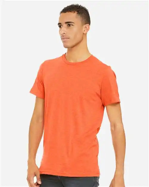 Bella + Canvas 3001cvc Cvc Jersey Tee - Heather Orange