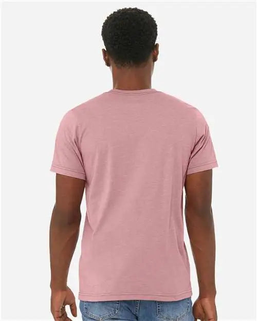 Bella + Canvas 3001cvc Cvc Jersey Tee - Heather Orchid
