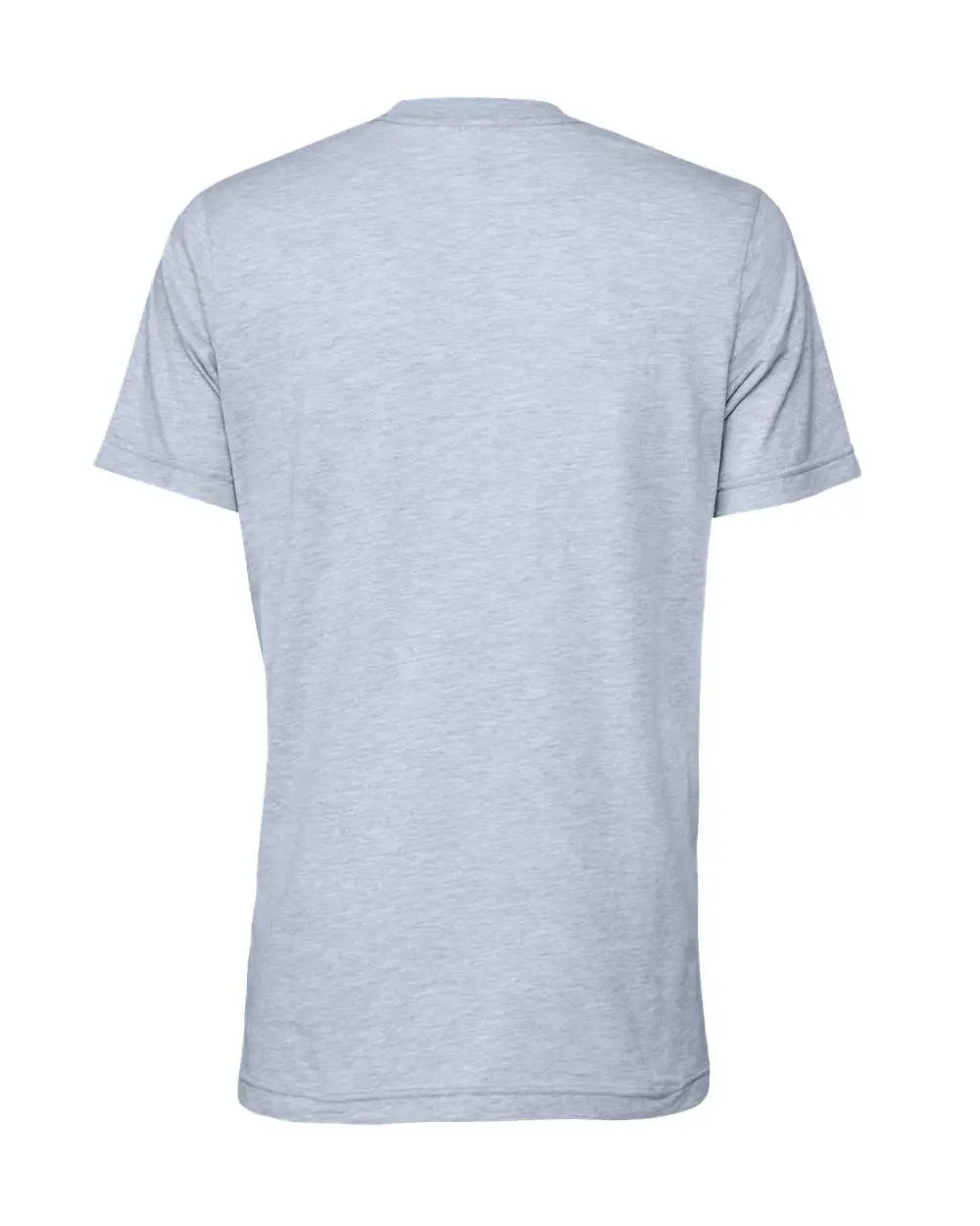 Bella + Canvas 3001cvc Cvc Jersey Tee - Heather Prism Blue - Light Gray / Xs