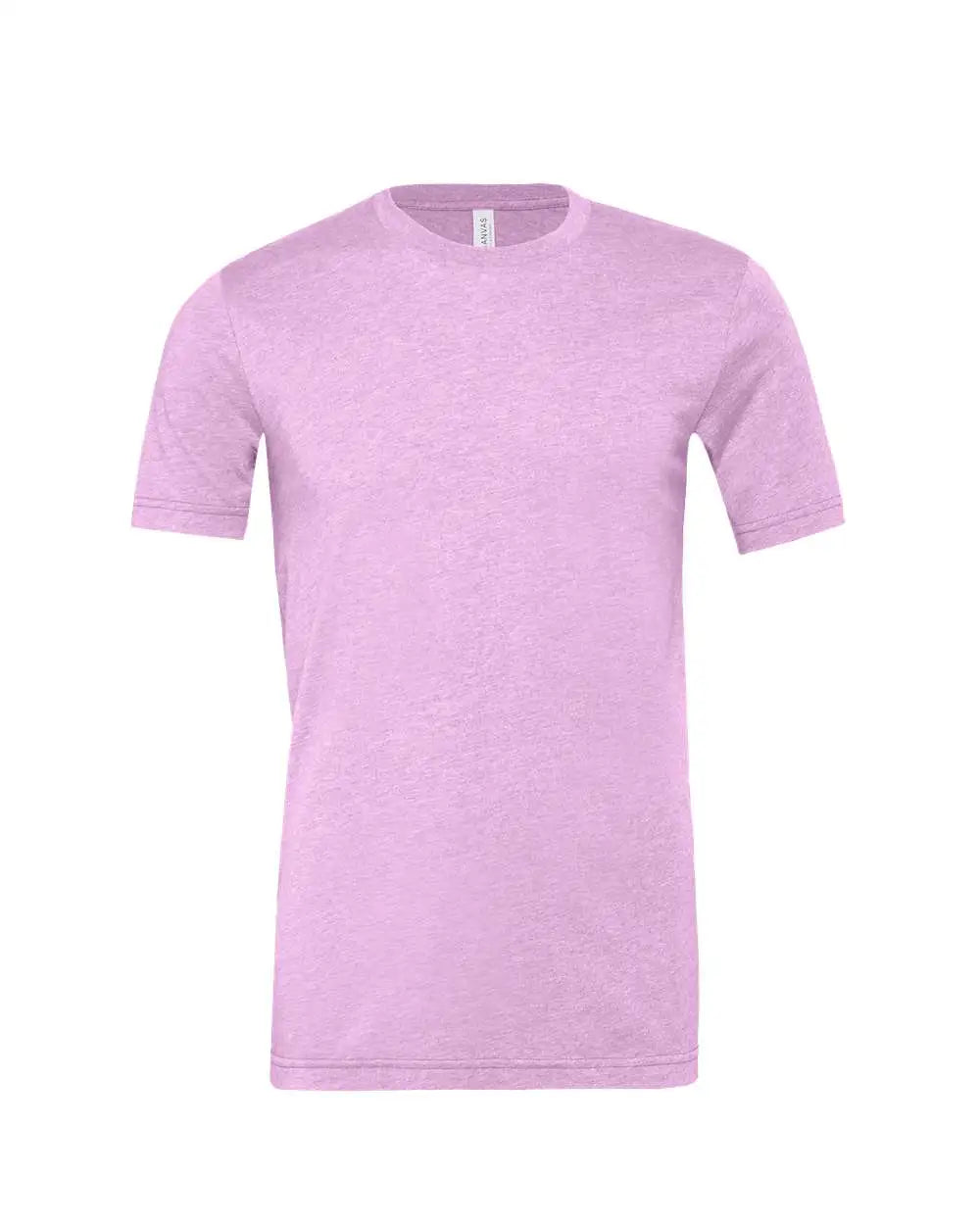 Bella + Canvas 3001cvc Cvc Jersey Tee - Heather Prism Lilac - Purple / Xs
