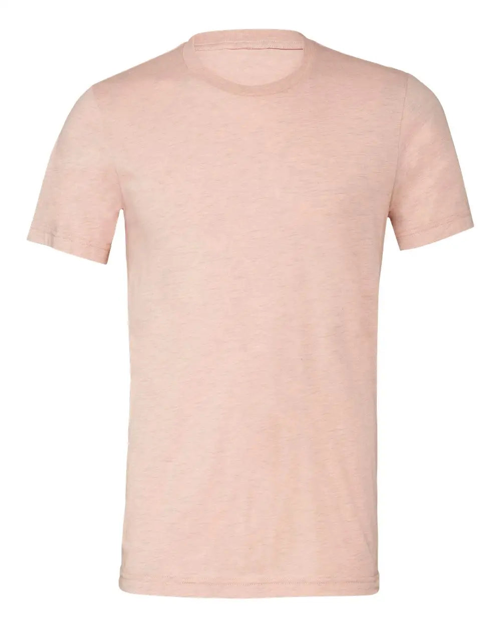 Bella + Canvas 3001cvc Cvc Jersey Tee - Heather Prism Peach - Coral / Xs