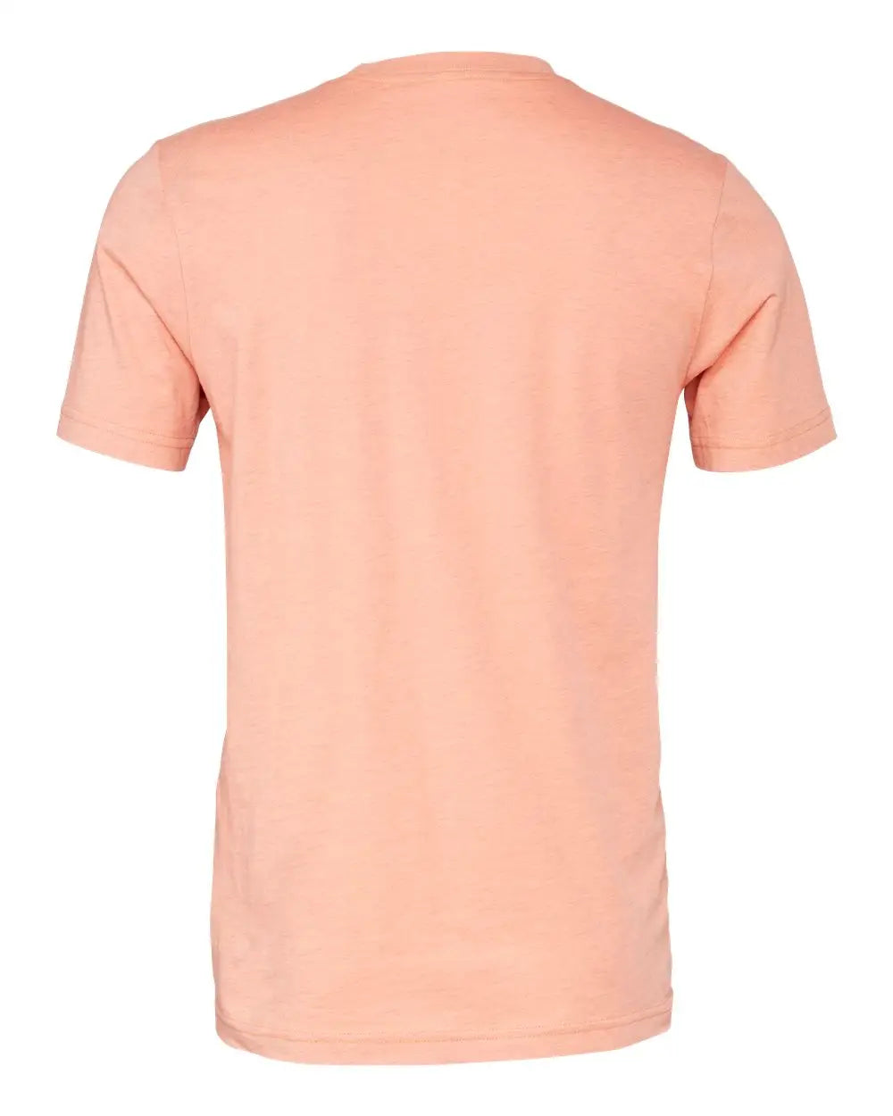 Bella + Canvas 3001cvc Cvc Jersey Tee - Heather Prism Sunset - Orange / Xs