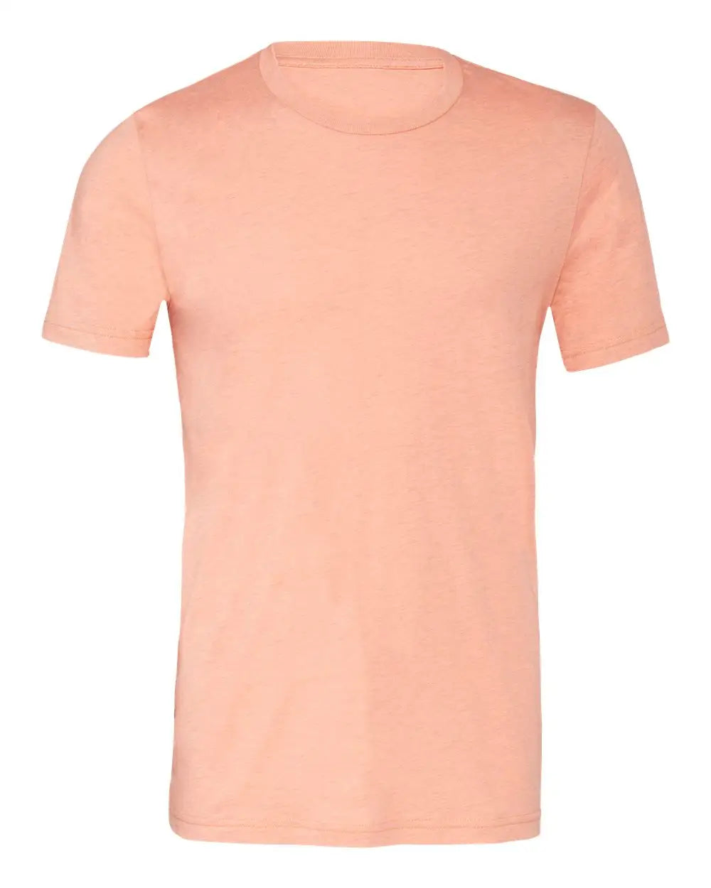 Bella + Canvas 3001cvc Cvc Jersey Tee - Heather Prism Sunset - Orange / Xs