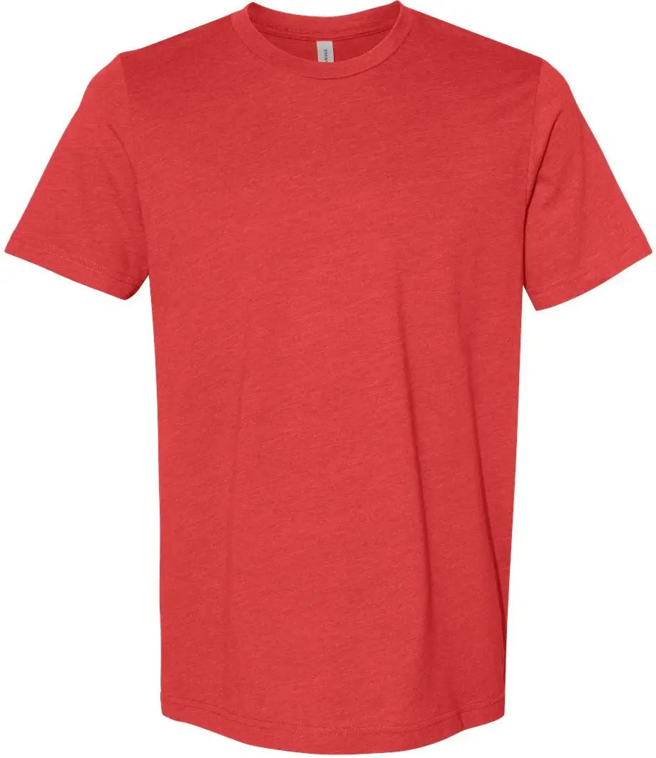 Bella + Canvas 3001cvc Cvc Jersey Tee - Heather Red