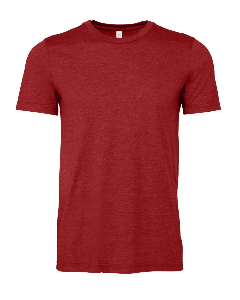 Bella + Canvas 3001cvc Cvc Jersey Tee - Heather Canvas Red - Orange / Xs