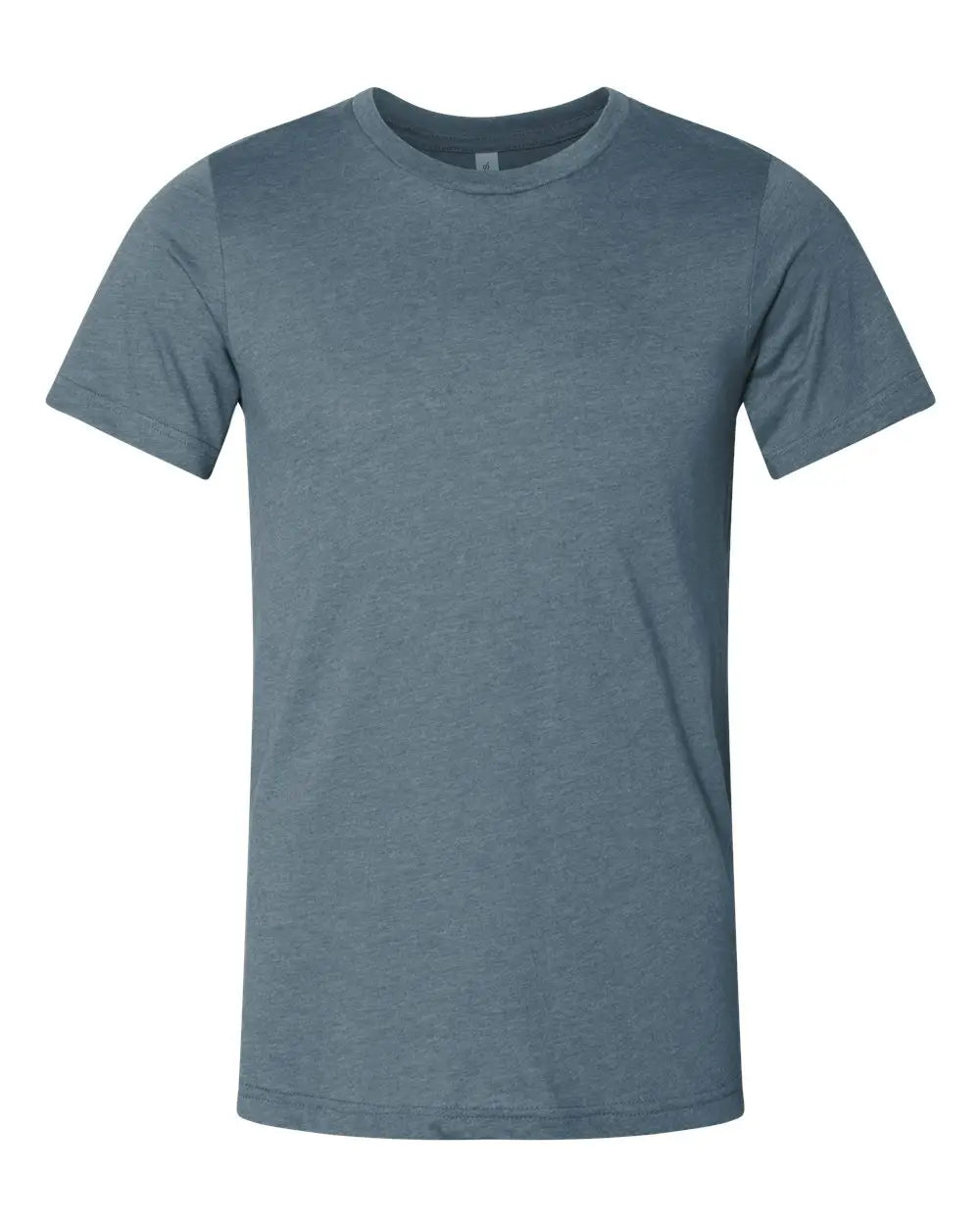 Bella + Canvas 3001cvc Cvc Jersey Tee - Heather Slate - Dark Gray / Xs