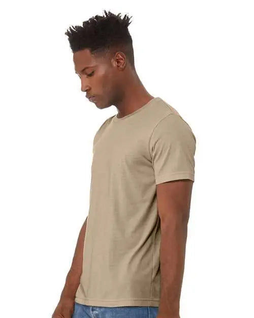 Bella + Canvas 3001cvc Cvc Jersey Tee - Heather Tan