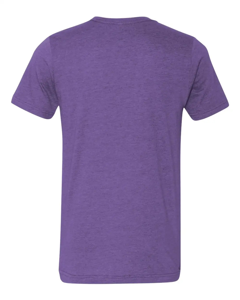 Bella + Canvas 3001cvc Cvc Jersey Tee - Heather Team Purple