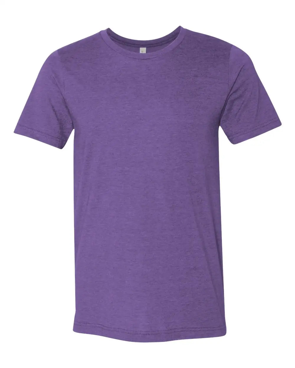 Bella + Canvas 3001cvc Cvc Jersey Tee - Heather Team Purple - Xs