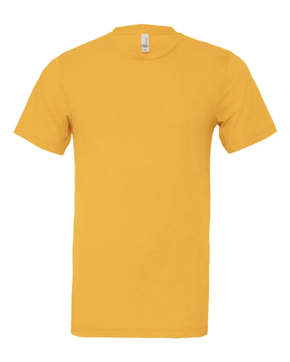 Bella + Canvas 3001cvc Cvc Jersey Tee - Heather Yellow Gold - Xs