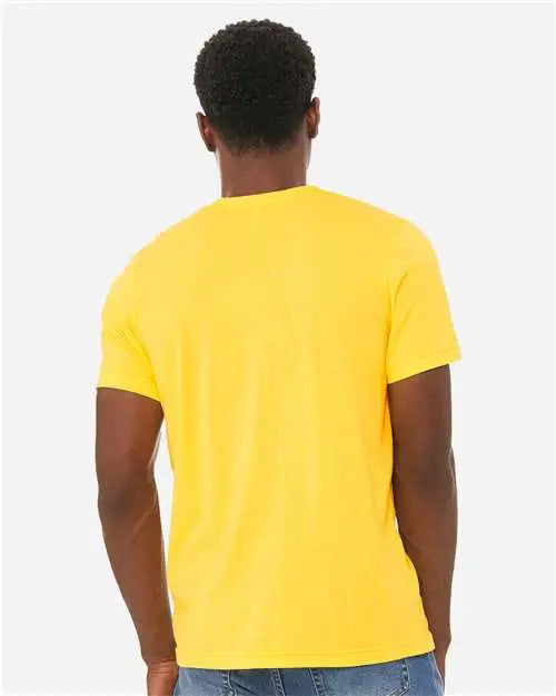 Bella + Canvas 3001cvc Cvc Jersey Tee - Heather Yellow