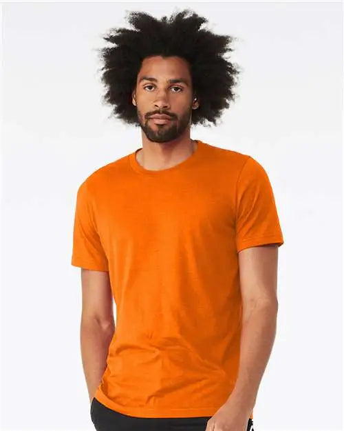 Bella + Canvas 3001cvc Cvc Jersey Tee - Neon Orange