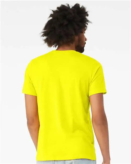 Bella + Canvas 3001cvc Cvc Jersey Tee - Neon Yellow