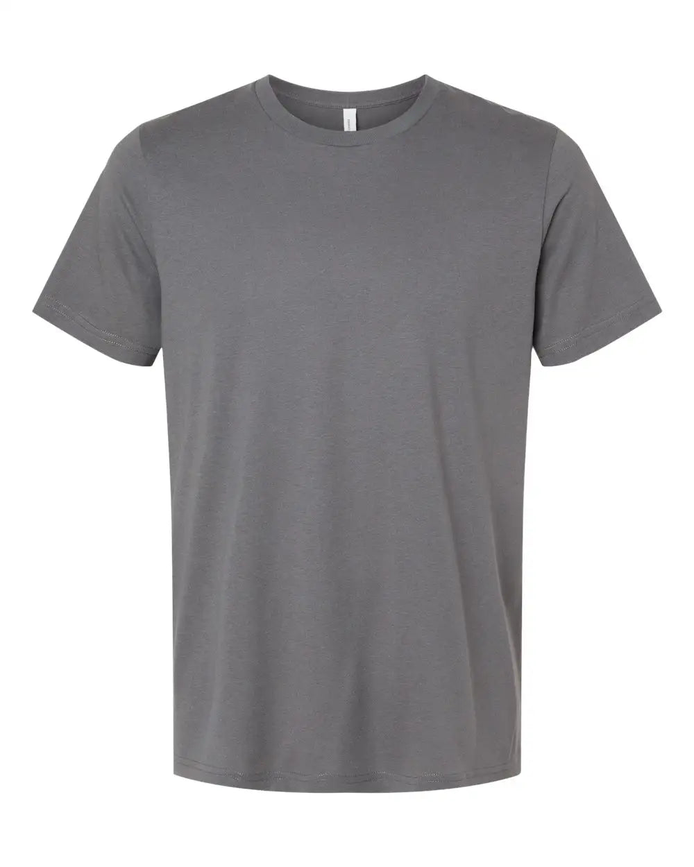 Bella + Canvas 3001cvc Cvc Jersey Tee - Solid Asphalt Blend