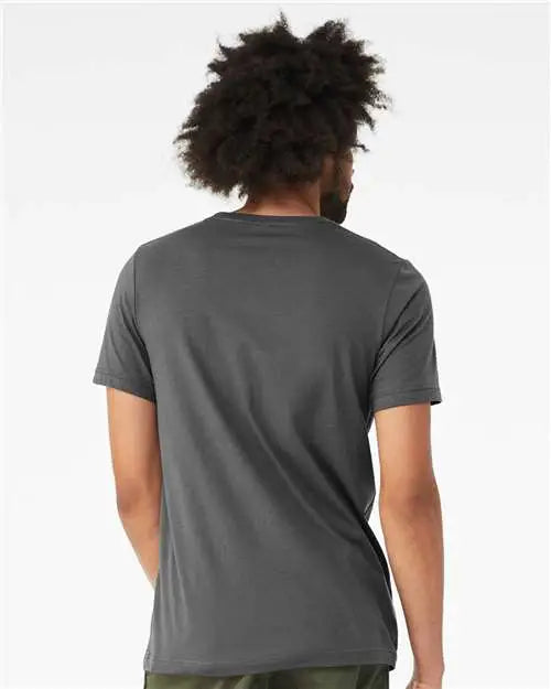 Bella + Canvas 3001cvc Cvc Jersey Tee - Solid Asphalt Blend