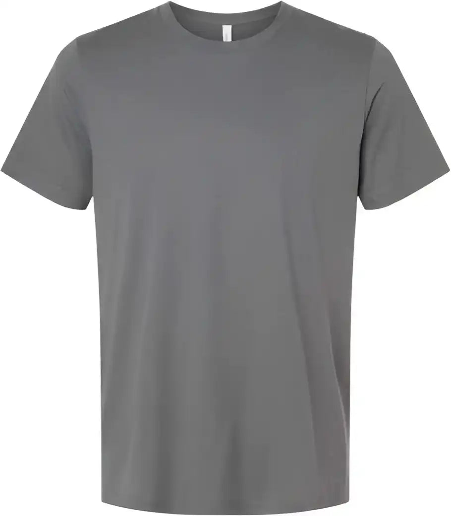 Bella + Canvas 3001cvc Cvc Jersey Tee Solid Asphalt Blend