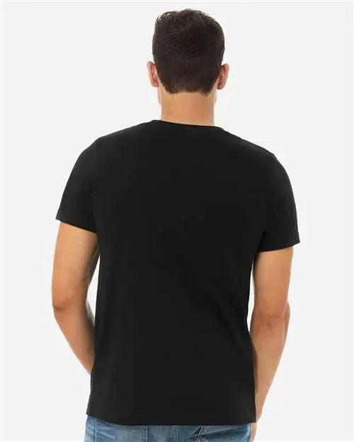 Bella + Canvas 3001cvc Cvc Jersey Tee - Solid Black Blend