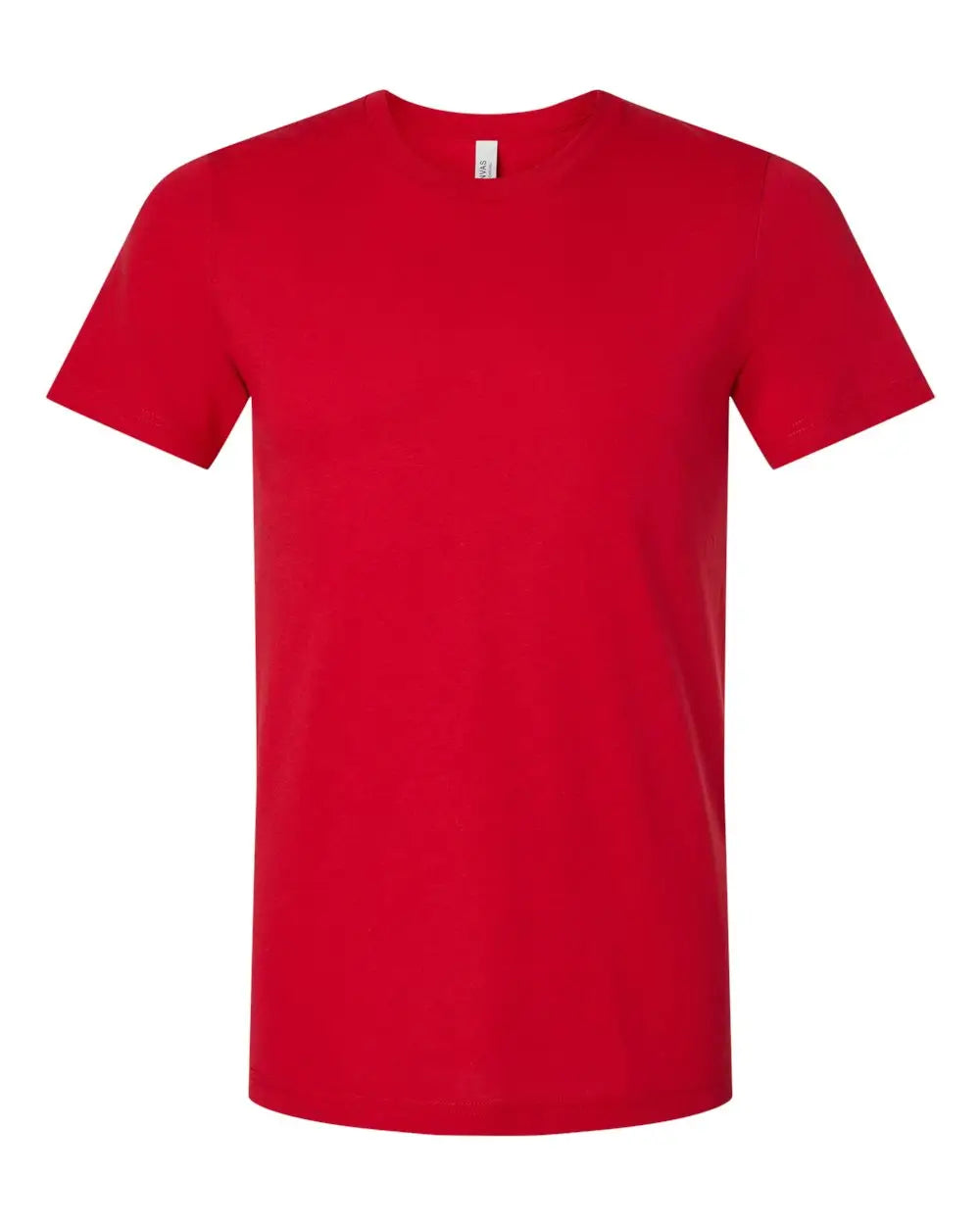 Bella + Canvas 3001cvc Cvc Jersey Tee - Solid Red Blend