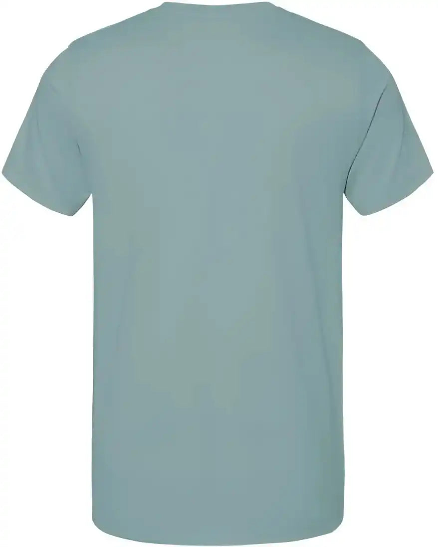 Bella + Canvas 3001cvc Unisex Cvc Jersey Tee Heather Blue Lagoon