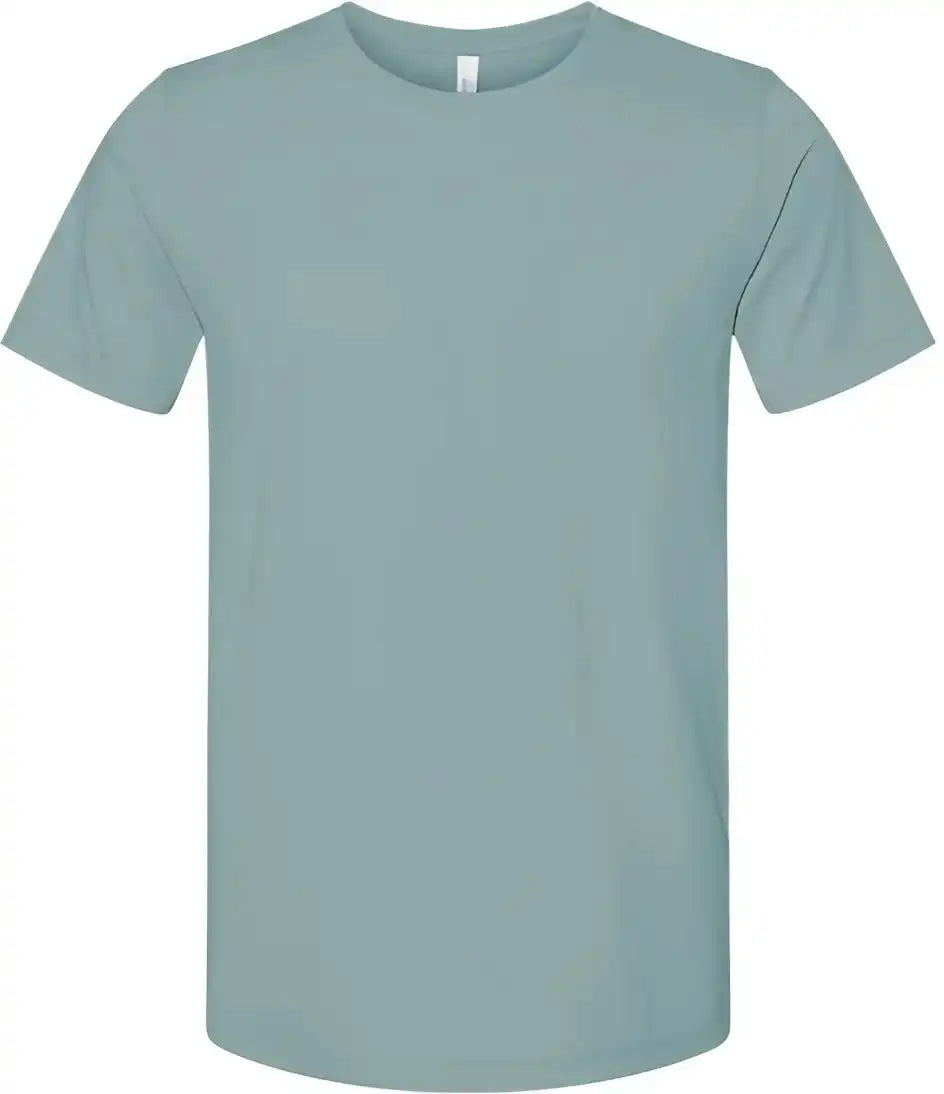Bella + Canvas 3001cvc Unisex Cvc Jersey Tee Heather Blue Lagoon
