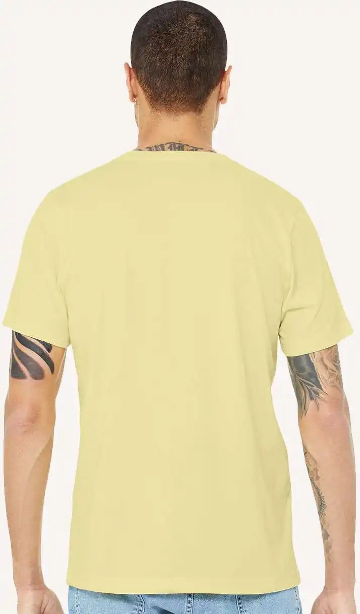 Bella + Canvas 3001cvc Unisex Cvc Jersey Tee Heather French Vanilla