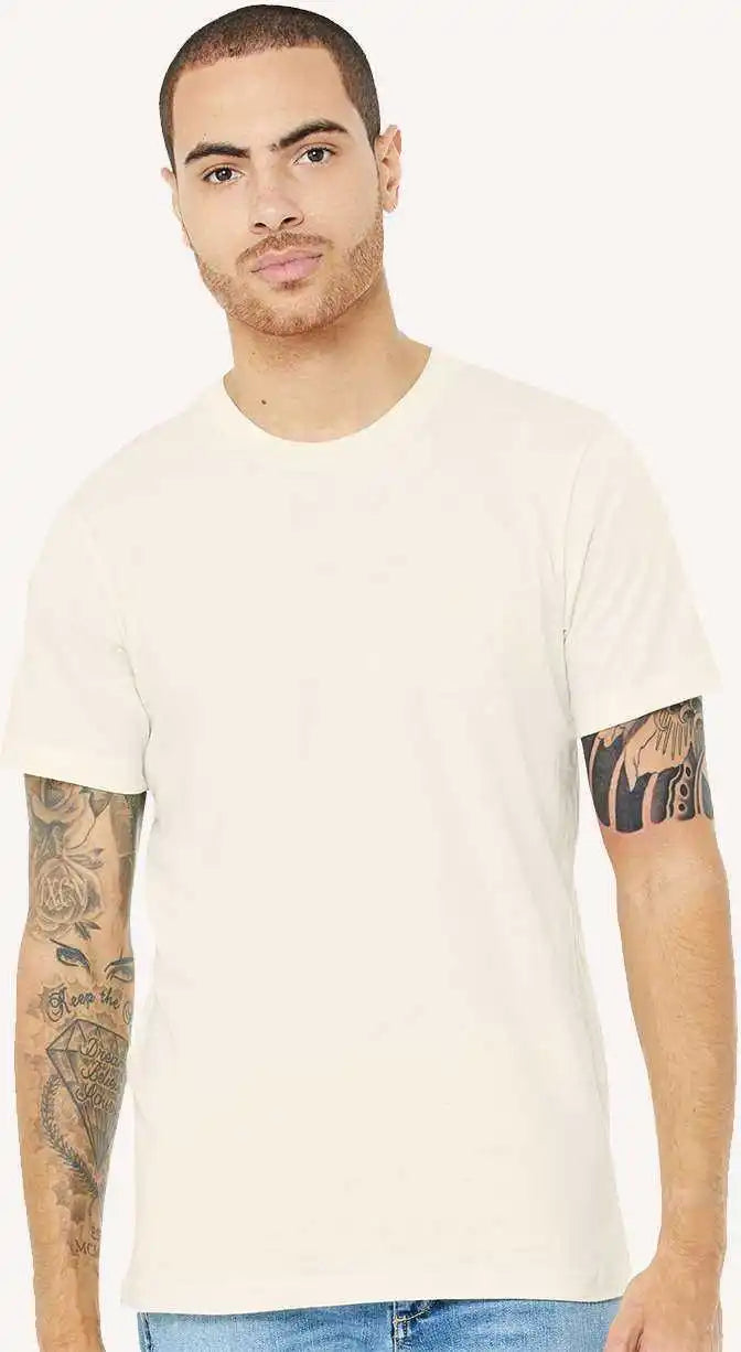 Bella + Canvas 3001cvc Unisex Cvc Jersey Tee - Heather Natural