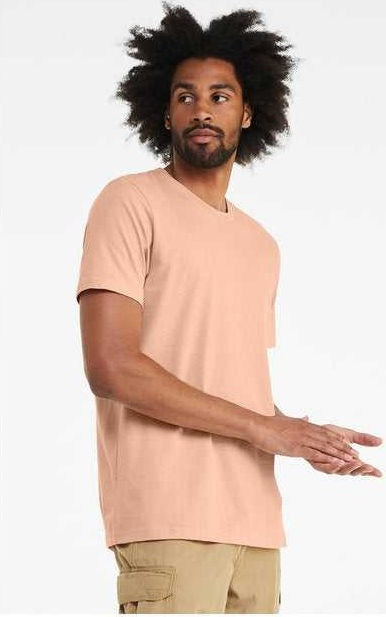 Bella + Canvas 3001cvc Unisex Cvc Jersey Tee - Heather Pink