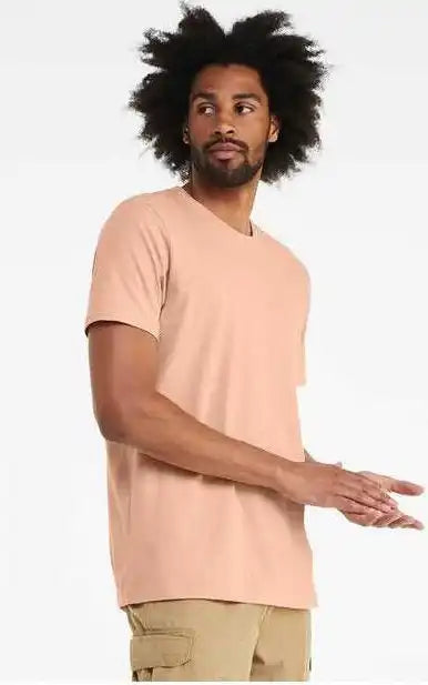 Bella + Canvas 3001cvc Unisex Cvc Jersey Tee Heather Pink