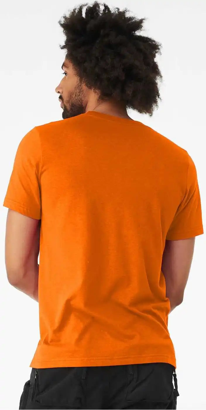 Bella + Canvas 3001cvc Unisex Cvc Jersey Tee Neon Orange