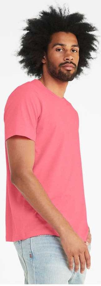 Bella + Canvas 3001cvc Unisex Cvc Jersey Tee - Neon Pink