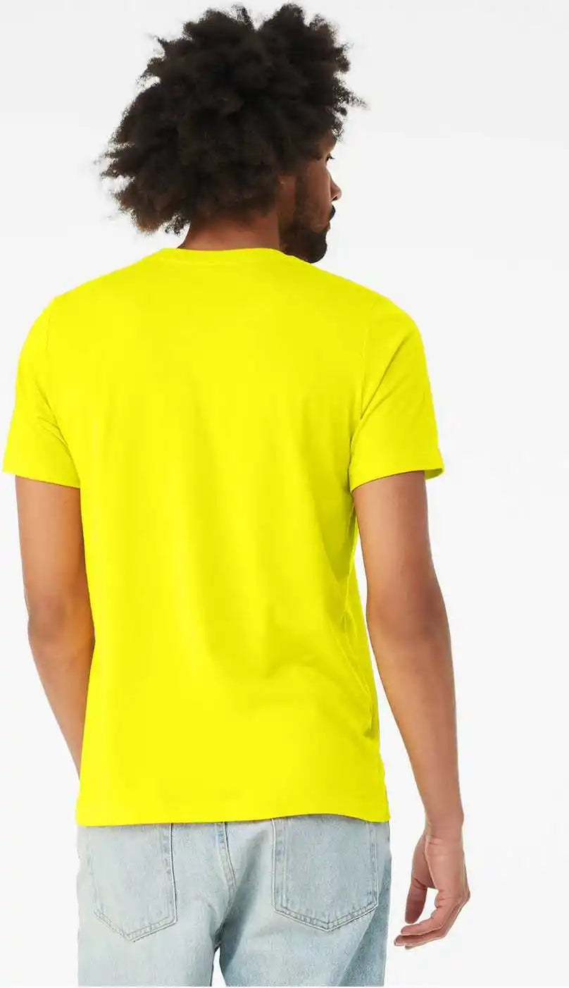 Bella + Canvas 3001cvc Unisex Cvc Jersey Tee - Neon Yellow