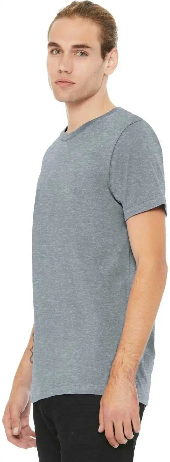 Bella + Canvas 3001cvc Unisex Heather Cvc Short Sleeve Tee Athletic