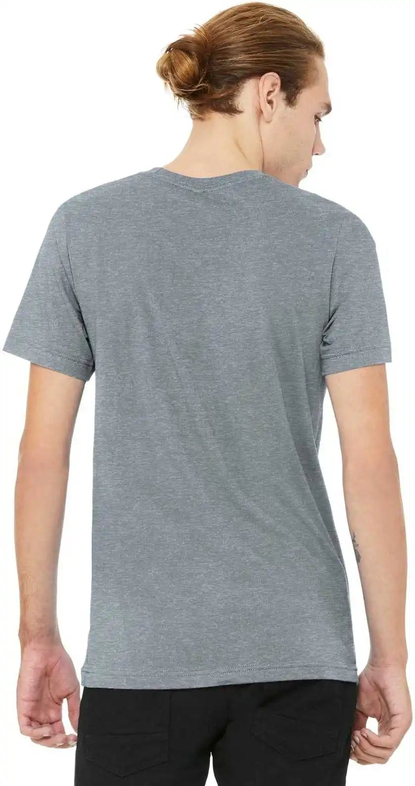 Bella + Canvas 3001cvc Unisex Heather Cvc Short Sleeve Tee Athletic
