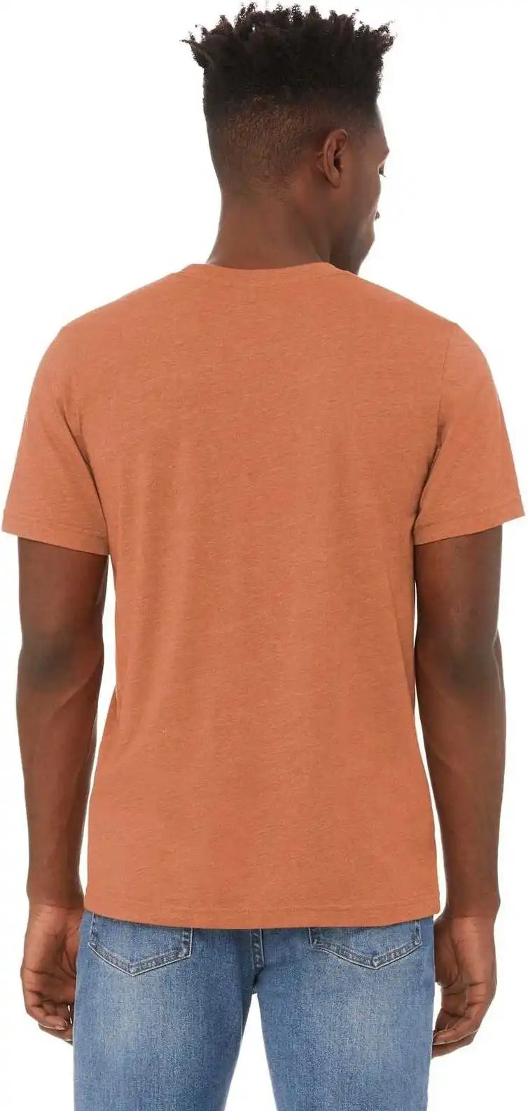 Bella + Canvas 3001cvc Unisex Heather Cvc Short Sleeve Tee Autumn