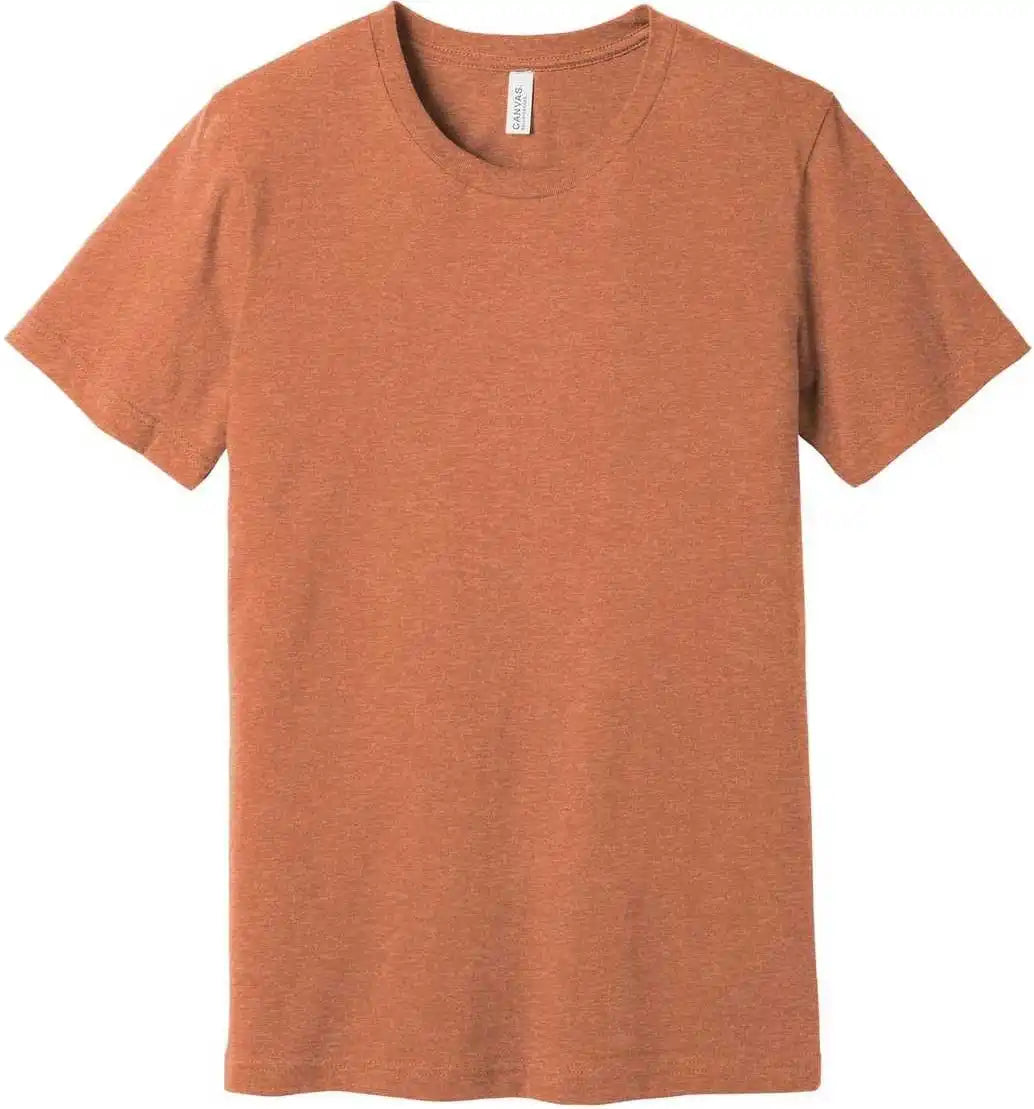 Bella + Canvas 3001cvc Unisex Heather Cvc Short Sleeve Tee Autumn