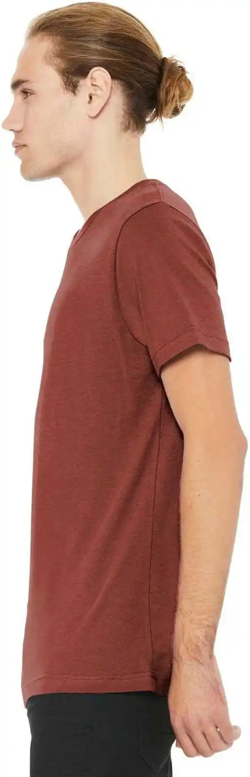 Bella + Canvas 3001cvc Unisex Heather Cvc Short Sleeve Tee Clay
