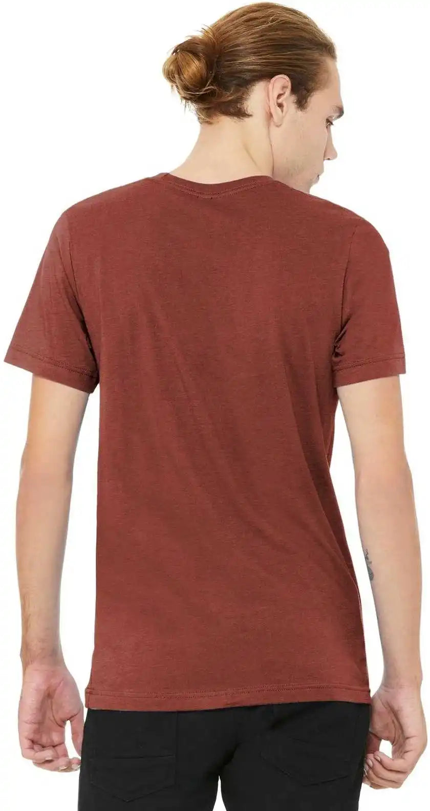 Bella + Canvas 3001cvc Unisex Heather Cvc Short Sleeve Tee Clay