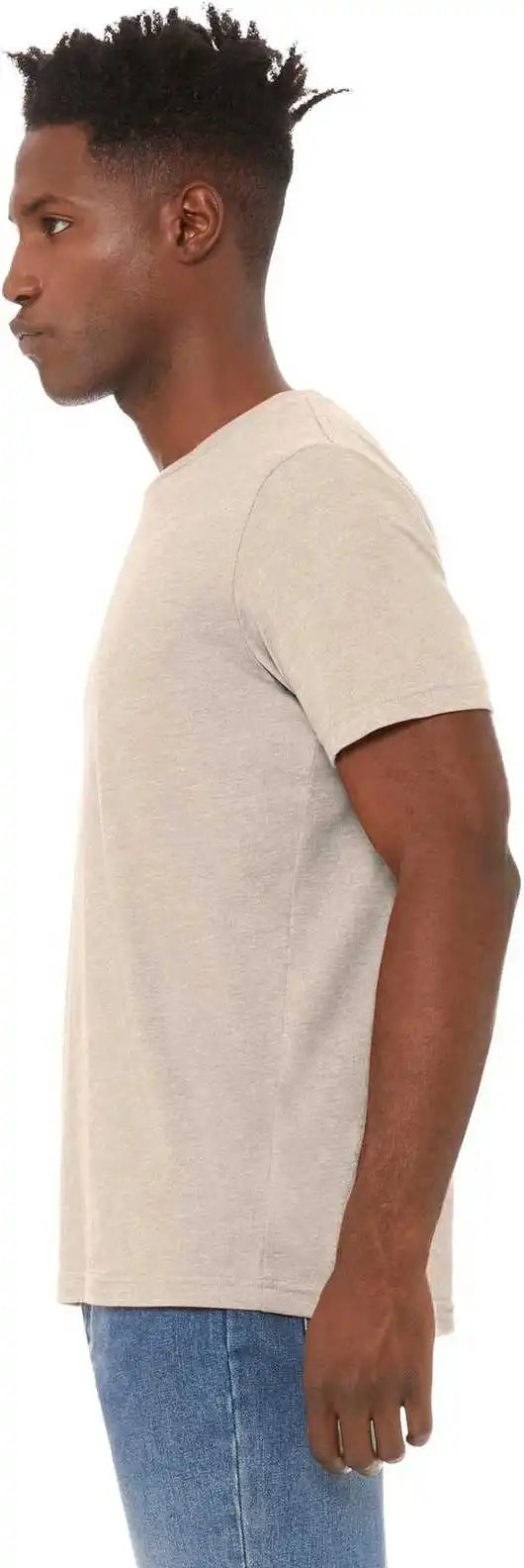 Bella + Canvas 3001cvc Unisex Heather Cvc Short Sleeve Tee Dust